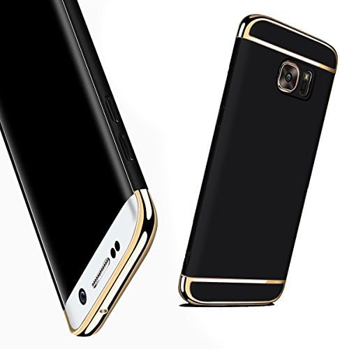 Galaxy S6 Case,HAVE1SEE Hybrid Luxury Shockproof Armor Back Ultra-thin Case Cover Removable case for Samsung Galaxy S6 Black