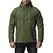 Produktbild Amphia - Herren Langarm-Kapuzenjacke aus Baumwolle mit Kapuze - Mode Männer Trenchcoat Winter Lange Jacke mit Kapuze Military Baumwollmantel