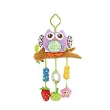 Romote Infantil Bebé Colgando Juguetes Cama Sonajeros Juguetes Viento Campana Juguetes（Búho...