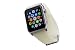 Produktbild LOJI Premium NATO Apple Watch Armband für Apple-Watch | Für 42mm Apple Watch & 38mm Apple Watch inkl. Edelstahl-Adapter | Hochwertiges Nylon/Canvas (42mm Band Glow inkl. schwarzem Adapter)