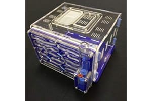 ant grape humidité de Bricolage Grand 9color Disponible avec nid de fourmilière, Fourmi Acrylique, fourmilière Acrylique (Deepblue)