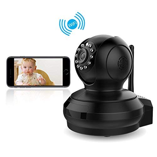 CE-LINK Caméra IP HD Wi-FI Caméra sans Fils IP Pan/Tilt 1080P 1.0MP 2 Voies Audio 1920x1080 Vision Nocturne Infrarouge 10M P2P PnP Caméras
