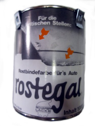 Auto-Rostegal Rostbindefarbe 1,0 Liter - schwarz