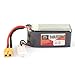 Produktbild Heraihe ZOP Leistung 11.1V 1500mAh 40C 3S 3S1P Lipo Akku XT60 Stecker nachladbar für RC Racing Drone Hubschrauber-Auto-Boot Modell