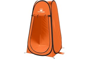 Wakeman Outdoors - Tenda pieghevole per la privacy istantanea, doccia e fasciatoio, per campeggio, spiaggia e pioggia, con borsa per il trasporto