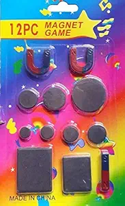 Fusine 12 pcs Magnet Kit Magnetic Play Set for Kids