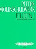 Peters-Violinschulwerk: Etüden I by