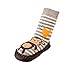 Moolecole Baby Boy Girl Toddler Socks Kids Antiskid Stockings Shoes Slippers Socks Non-slip Floor Socks Monkey 0-6, 6-12, 12-18 Months