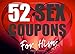Produktbild 52 Sex Coupons for Him: 52 Hot and Naughty Sex Coupons Book and Vouchers for Him Spice Up Your Marriage Life (Hot Sex Coupons, Band 2)