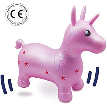 cheval a bascule plastique rouge