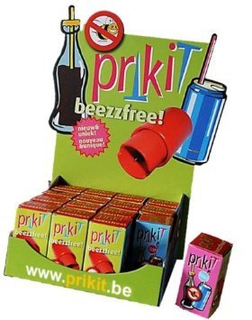 PRIKIT - Lochstanzer für Getränkedosen (Schutz vor Insekten & Auslaufschutz)