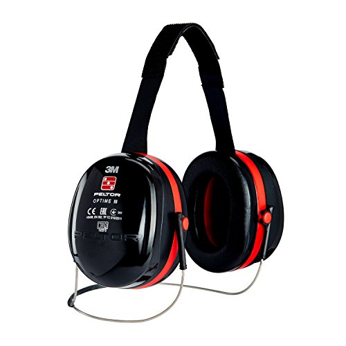 3M H540B Peltor Optime III Kapselgehörschutz, Nackenbügel, SNR 35 dB, Schwarz - 3