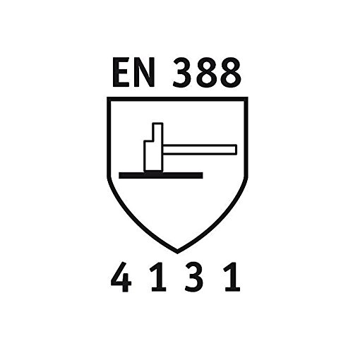 NITRAS 6215 Nylon Strickhandschuh Arbeitshandschuhe 12 PAAR schwarz Gr. M - 2