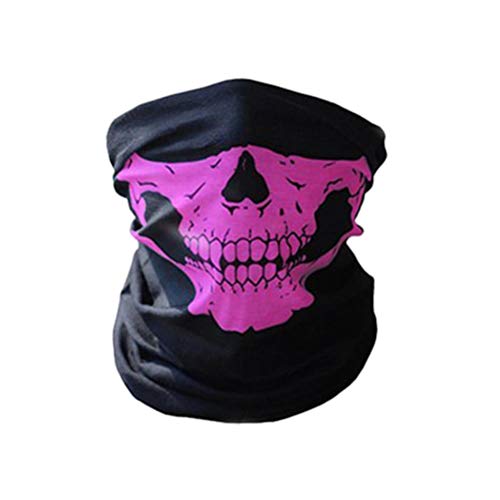 Preisvergleich Produktbild Laduup Nahtlos Schädel Gesicht Schlauch Maske Motorrad Gesichtsmaske Multifunktionstuch Skull Face Mask Shield Gesichtsmaskefür Paintball / Fahrrad / Ski Snowboard / Wandern / Biking / Rave Maske