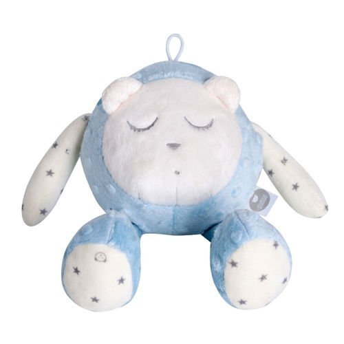 Preisvergleich Produktbild SZUMISIE Myhummy Maskottchen mit Einschlafhilfe Schlaf Sensor und Nonstop Modus Blau
