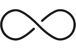 Infini - Tatouage Inkster| tatouages temporaires végétaliens et résistants à l'eau pour adultes - Encre certifiée par les cosmétiques de l'UE - Tatouage révolutionnaire de 2 semaines