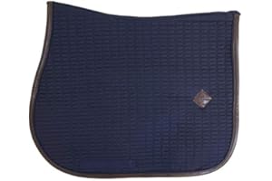 KENTUCKY HORSEWEAR Kentucky Tapis de selle en cuir édition couleur – Taille complète