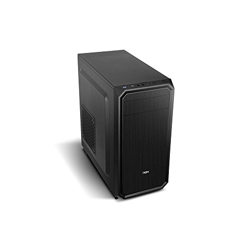 NOX Coolbay MX2 Mini-Tower Negro - Caja de ordenador  Mini-Tower  PC  1x 120 mm  Metal  De pl  stico  Micro-ATX  MicroSD  TransFlash   SD 