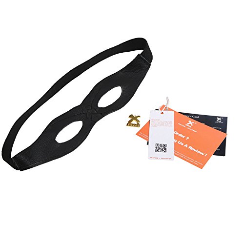 Oliver Maske Cosplay Herren Schwarz Fancy kühlen Cooler Augen Flecken Halloween Mask Kostüm Prop - 6
