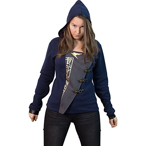 Preisvergleich Produktbild Dishonored 2 - Emily Empress Girl-Kapuzenjacke dunkelblau S