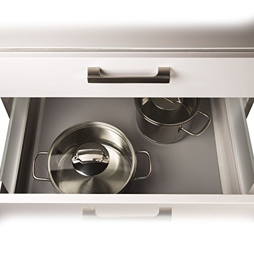 SO-TECH® Schubladenmatte Orga-Grip Silbergrau für 60er Blum Schublade (Innenmaß 482 x 473 mm) - 2