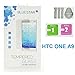 Produktbild PANZERGLAS HTC One A9 PANZERFOLIE Tempered Glass Hartglas H9 Schutzfolie – Glasfolie Panzerglas Displayschutz Echt-Glas Sicherheitsglas – Handy Panzerfolie Display Protektor - 100% Satisfaction