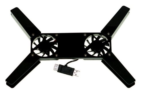 Kühler für Notebook Mini mit 2 Ventilatoren