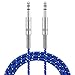 Produktbild vbestlife Gitarre Kabel Stereo Audio Stecker auf Stecker Kabel 6,35 mm Stecker gerade für Musikinstrument