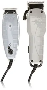 Andis Barber Combo-Powerful Clipper/Trimmer Comber Kit