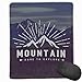 Produktbild Mouse Mat Stitched Edges, Dare To Explore Quote Mountain Landscape Journey Adventure Themed Motivational Image,Gaming Mouse Pad Non-Slip Rubber Base