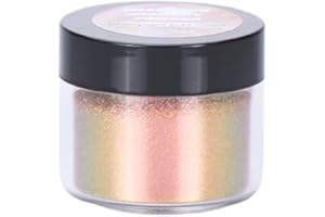 SOFEA Camaleón en polvo, Camaleón-Polvo de Cambio de Color de Mica en Polvo para Resina Epoxi Pigmento de Perla en Polvo para Pintar Jabón Hacer Limo 12 Colores