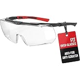 ACE EVO OTG Work Glasses for Wearers with Glasses - Over Safety Glasses for Work - Construction, Crafts and Industry - EN 166