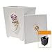 Produktbild SSKO cans Holz Mülltonne Mit Deckel Papierkorb, Mülleimer Müllcontainer Herausnehmbaren innenschuh Eimer Für Schlafzimmer, Handwerk Zimmer, Office-C 6L(1.6Gallon)