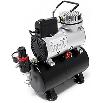 Airbrush Compressor AF18-2: Amazon.co.uk: DIY & Tools