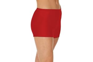 Prime fashions - Girls Hot Pants Shiny Nylon - Dance, Gymnastics Kids Fitness Wear