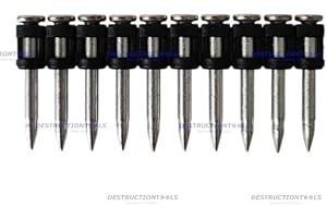 DESTRUCTIONTOOLS INDUSTRIAL CUTTING TOOLS 1000x Chiodi 32mm - per Spit Pulsa 700, 27, 40, 65 & 800 - HC6/32