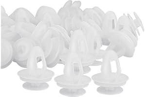 SNAGAROG 50 Pcs Car Door Clips Panel Car Trim Retainer Clips Universal Auto Bumper Fasteners Rivet Car Interior Clips Car Retainer Clips Interior Trim Panel Retainers for Bumper Fender Clips Replace