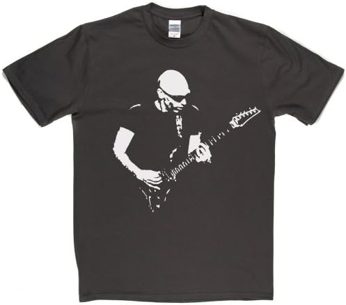 Joe Satriani T-shirt (charcoal/white small)