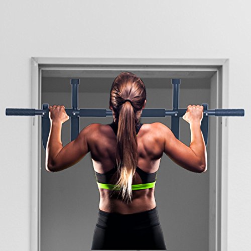 Premium Klimmzugstange „Pull Up Star“ von Sportastisch :: speziell verstärkter Stahl und höchste Qualität für bis zu 150kg Belastung :: multifunktional: 12 Griffpositionen :: Mittelstange garantiert maximale Stabilität :: perfekt für Klimmzugtraining zu Hause :: inkl. Montageanleitung :: optimal mit der Premium Klimmzughilfe PullHard erweiterbar :: inklusive 3 Jahren Sportastisch Produktgarantie - 5