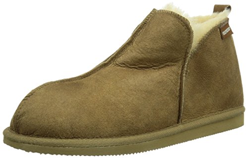 Shepherd Anton Slipper, Zapatillas de Estar por casa para Hombre, Antique Cognac 52, 43 EU