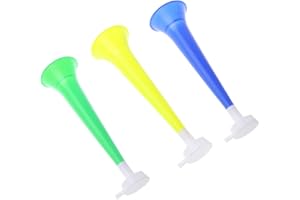 Gwxevce Cheer Plastic Horn Football Game Fans Cheerleading Props Vuvuzela Kid Trumpet