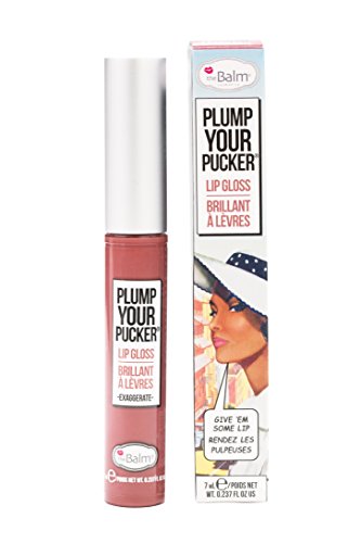 THEBALM Gloss à Lèvres Plump Your Pucker Exaggerate Rose Tendre