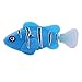 Produktbild 1Pcs Robofish elektronisches Spielzeug Aktivbatteriebetriebene Robo-Fisch scherzt Roboter-Haustier-magische Novel Turbot Schwimmen Anemonenfisch -Blau-Farbe