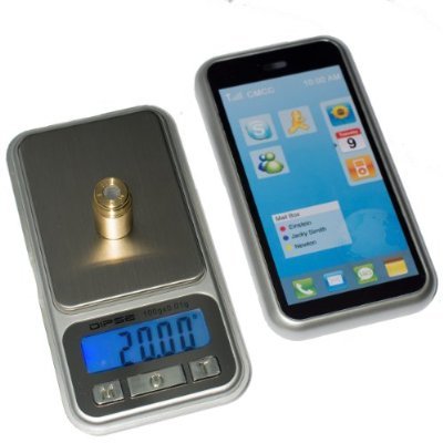 Digitalwaage XP-500 Feinwaage die in 0,1 g Schritten präzise bis 500g wiegt, Gramm, Grain,Carat, Taschenwaage, Münzwaage, Präzisionswaage, Waage digital - 2