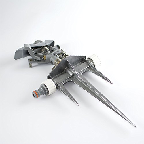 Professional Impulse Metall 3 x Spike Garten Sprinkler Hozelock kompatibel Spritze Heavy Duty - 8