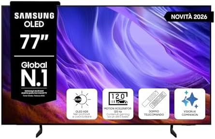 Samsung 77" QE77S83HAEXZT OLED 4K AI Football Mode Smart TV Vision AI 2026