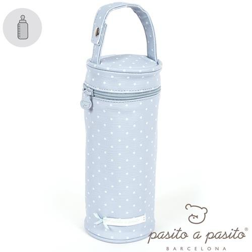 Pasito a Pasito – Mobile Bottle Atelier in Blue Leatherette with Topito White