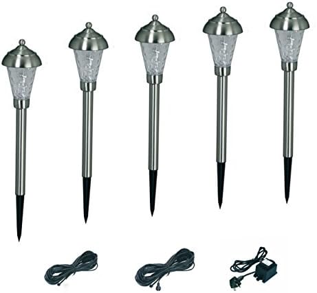 Luxform Low Voltage LED Mini Stake Light (5 Set 20m Single Leg)