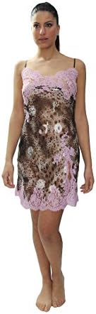 Parisian Short with Applied Lace and Animal Print.