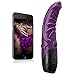Produktbild AMOR Vibratissimo® "Dubai" Vibrator aus Silikon in lila, mit App steuerbar, garantiert lustvolle Momente